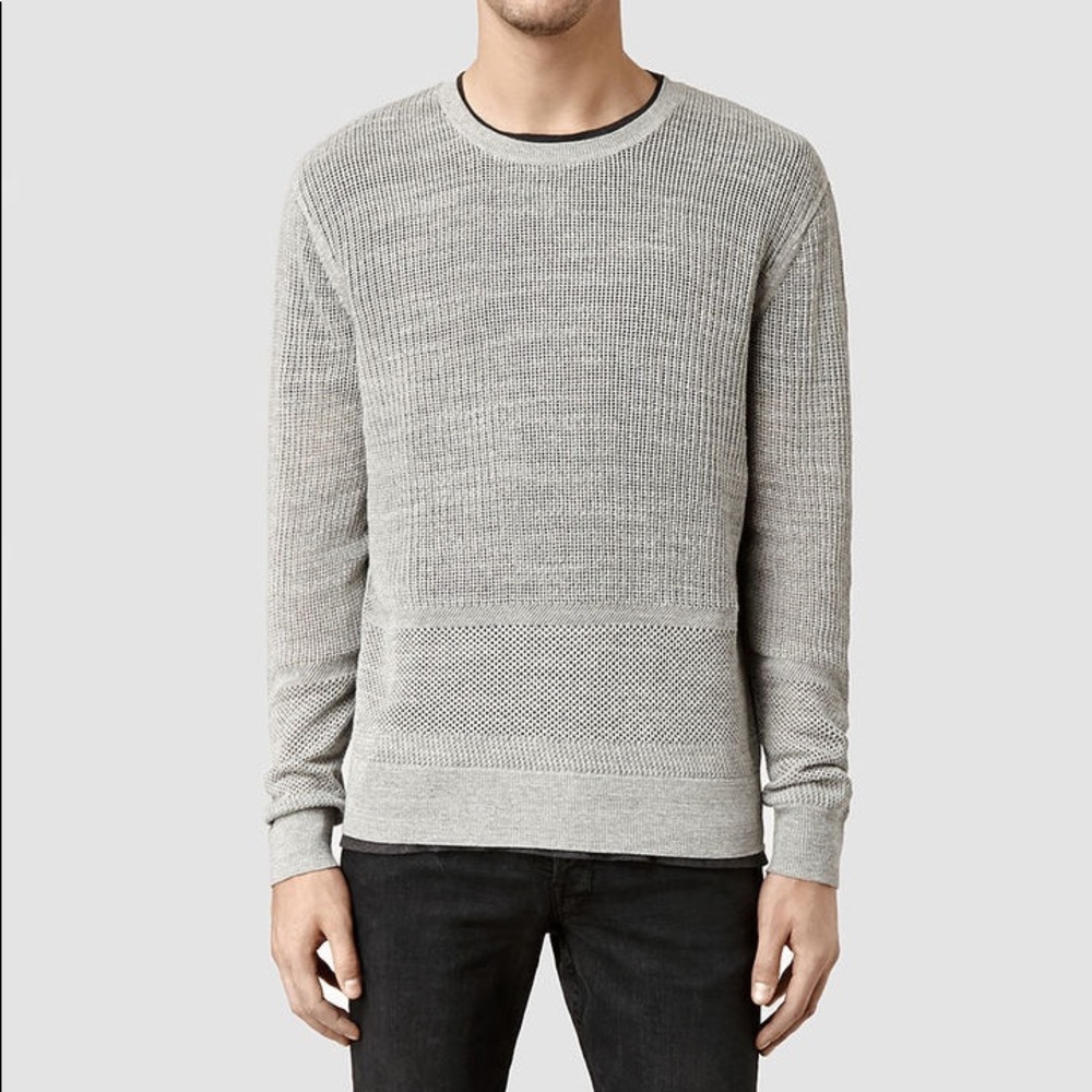 Allsaints Dyle Crew Sweater Cotton Men's Size M